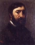 Gustave Courbet Portrait of Adolphe Marlet oil painting artist